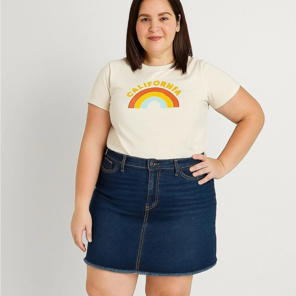 Universal Thread Jean Skirt Size 33/16